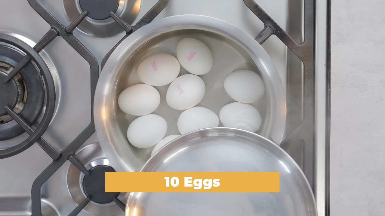 10. egg boil