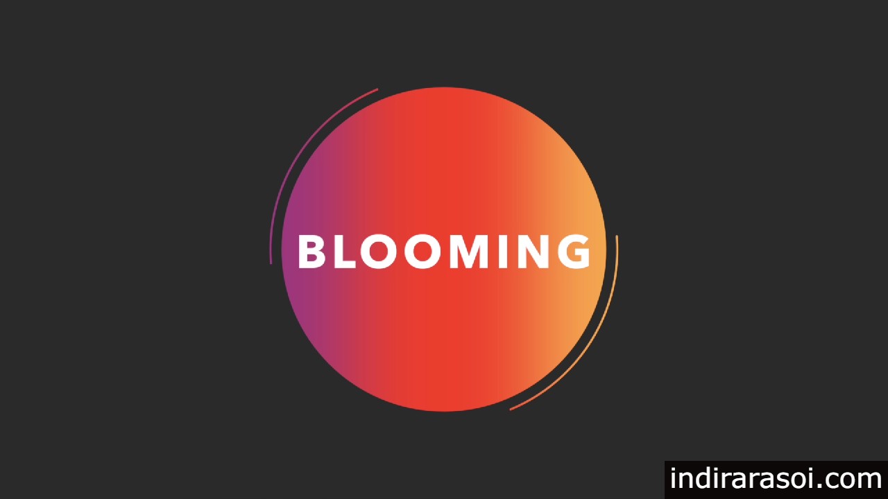 12. blooming