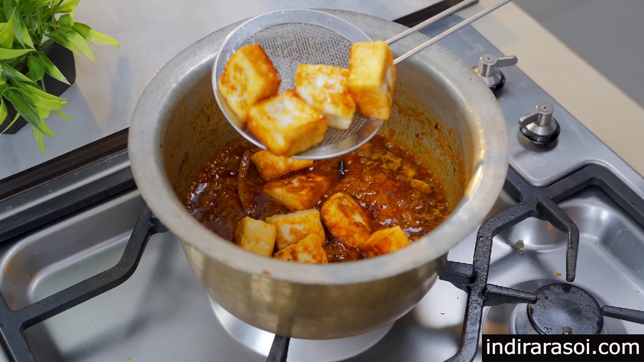 48. mix paneer with curry